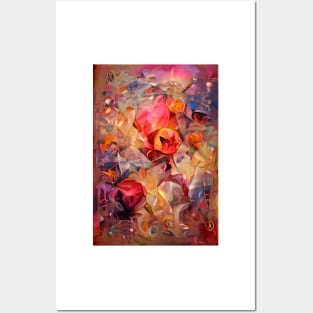 Glass Roses Posters and Art